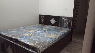 Bedroom Image of 450 Sq.ft 1 BHK Builder Floor for rent in Kalkaji New Delhi for Rs. 19000