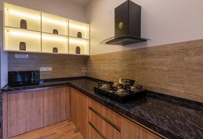 Kitchen Image of 1526 Sq.ft 3 BHK Apartment / Flat for sale in Nirman Cosmopolis, Tathawade Pune for Rs. 15100000