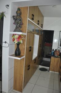 Kitchen Image of 350 Sq.ft 1 BHK Apartment / Flat for sale in Madhav Apartment, Samrat Industrial Area Rajkot for Rs. 2400000