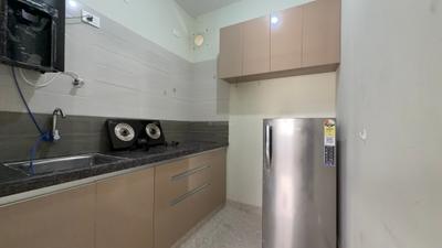 Kitchen Image of 750 Sq.ft 1 BHK Apartment / Flat for rent in Nagavara Bengaluru for Rs. 24000