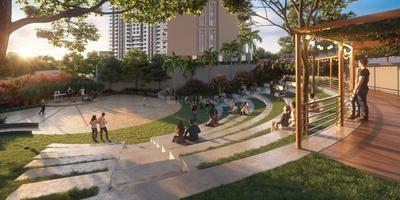 Balcony Image of 1172 Sq.ft 2 BHK Apartment / Flat for sale in Nyati Esteban II, Undri Pune for Rs. 8100010
