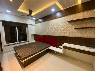 Bedroom Image of 1250 Sq.ft 2 BHK Apartment / Flat for rent in Kumbare EKA, Kothrud Pune for Rs. 40000