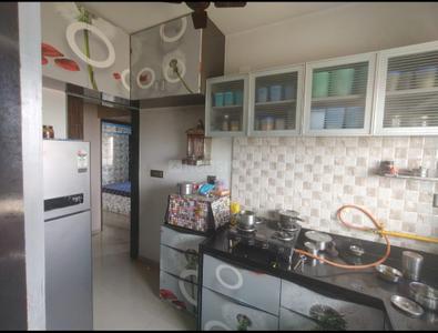 Kitchen Image of 1050 Sq.ft 2 BHK Apartment / Flat for sale in Deep Satyadeep Heights, Makarba Ahmedabad for Rs. 7300000