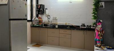 Kitchen Image of 1023 Sq.ft 2 BHK Apartment / Flat for sale in Tragad Ahmedabad for Rs. 5800000