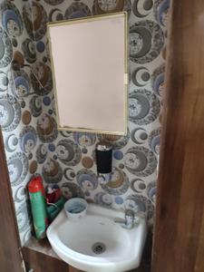 Bathroom Image of 750 Sq.ft 1 BHK Apartment / Flat for rent in Adani Aangan, Shantigram Ahmedabad for Rs. 22000