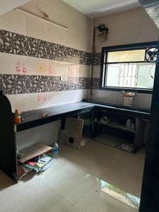 Kitchen Image of 500 Sq.ft 1 BHK Apartment / Flat for rent in Juinagar Navi Mumbai for Rs. 30000