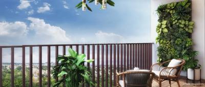 Balcony Image of 1653 Sq.ft 3 BHK Apartment / Flat for sale in Mahindra Eden by Mahindra Lifespaces, Vajarahalli Bengaluru for Rs. 28000000