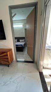Bedroom Image of 950 Sq.ft 1 BHK Apartment / Flat for rent in Sector 46 Gurgaon for Rs. 28000