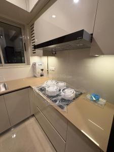 Kitchen Image of 584 Sq.ft 1 BHK Apartment / Flat for rent in Hiranandani Regent Hill A B C D And E Wing, Powai Mumbai for Rs. 69056