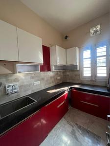 Kitchen Image of 1500 Sq.ft 2.5 BHK Builder Floor for rent in Omkar Royal Nest Lotus, Greater Kailash Jammu for Rs. 26800