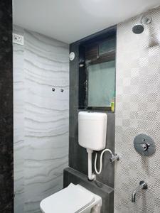 Common Bathroom Image of 452 Sq.ft 1 BHK Apartment / Flat for rent in Puraniks Home Town E , Kasarvadavali Thane for Rs. 19999