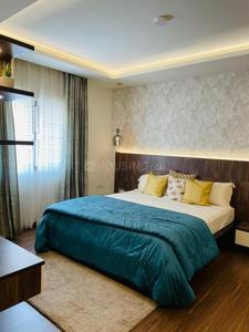Bedroom Image of 2500 Sq.ft 4 BHK Apartment / Flat for rent in Rishita Manhattan, Gomti Nagar Extension Lucknow for Rs. 44000