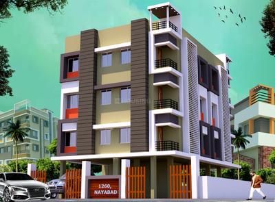 Image of 1000 Sq.ft 3 BHK Apartment / Flat for sale in Nayabad, Kolkata for Rs. 4800000