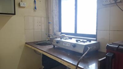 Kitchen Image of 750 Sq.ft 2 BHK Apartment / Flat for sale in Royal Palms Garden View, Goregaon East Mumbai for Rs. 7700000
