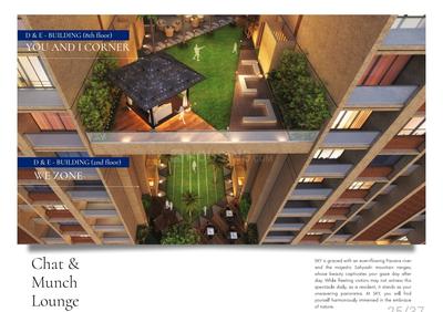 Image of 1258 Sq.ft 3 BHK Apartment / Flat for sale in Kiwale, Pune for Rs. 8800000