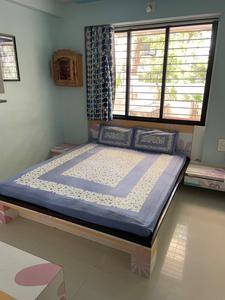 Bedroom Image of 850 Sq.ft 2 BHK Apartment / Flat for rent in Ayushyaman Elegance, Ghatlodiya Ahmedabad for Rs. 25000