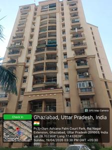 Building Image of 1150 Sq.ft 3 BHK Apartment / Flat for sale in Ashiana Palm Court, Raj Nagar Extension Ghaziabad for Rs. 10500000