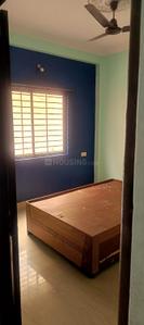 Bedroom Image of 450 Sq.ft 1 RK Builder Floor for rent in Sudama Nagar Indore for Rs. 7000
