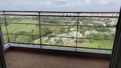 Balcony Image of 1000 Sq.ft 2 BHK Apartment / Flat for sale in Amanora Ascent Towers, Hadapsar Pune for Rs. 14350000