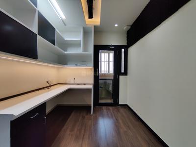 Kitchen Image of 2270 Sq.ft 4.5 BHK Apartment / Flat for rent in Bhartiya Nikoo Homes Phase 2, Thanisandra Bengaluru for Rs. 150000