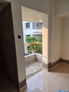 Balcony Image of 900 Sq.ft 2 BHK Apartment / Flat for sale in Purbalok Kolkata for Rs. 6000000