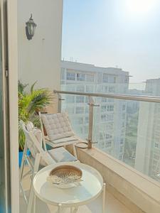 Balcony Image of 2450 Sq.ft 4 BHK Apartment / Flat for sale in Godrej The Trees Phase 2, Vikhroli East Mumbai for Rs. 107500000