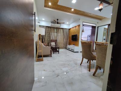 Hall Image of 1555 Sq.ft 3 BHK Apartment / Flat for rent in B and M Millennium Avanish, Airoli Navi Mumbai for Rs. 80000