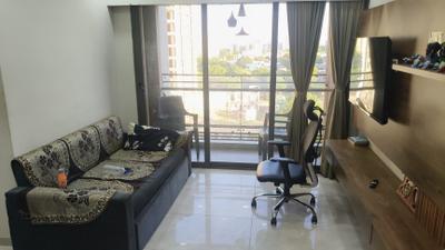 Living Room Image of 1850 Sq.ft 2 BHK Apartment / Flat for rent in Aavkar Aavkar Emerald Phase 1, Sargasan Gandhinagar for Rs. 33000