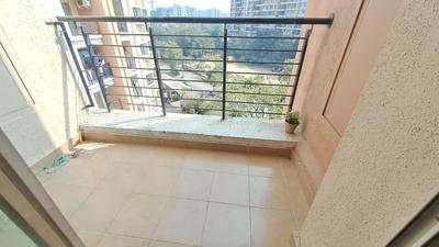 Balcony Image of 640 Sq.ft 1 BHK Apartment / Flat for rent in Sattva HM Royal, Kondhwa Budruk Pune for Rs. 18500