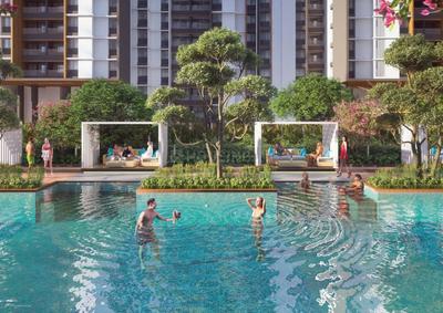 Image of 990 Sq.ft 2 BHK Apartment / Flat for sale in Gini Vivante, Kiwale, Pune for Rs. 7000000