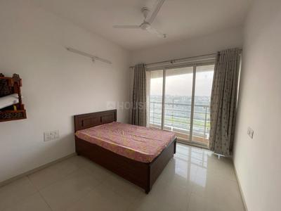 Bedroom Image of 1500 Sq.ft 3 BHK Apartment / Flat for rent in Pinnacle D Dreams, Nipania Indore for Rs. 40000