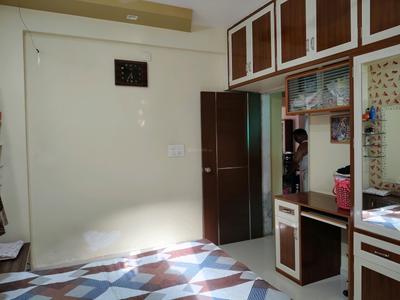 Bedroom Image of 1260 Sq.ft 2 BHK Apartment / Flat for sale in Shukan River View, Hansol Ahmedabad for Rs. 6100000