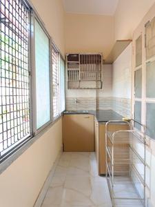 Kitchen Image of 600 Sq.ft 1 BHK Builder Floor for rent in Tollygunge Kolkata for Rs. 17000