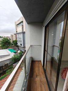 Balcony Image of 1750 Sq.ft 3 BHK Apartment / Flat for rent in Kalpataru Nagar Nashik for Rs. 25000