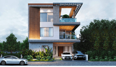 Image of 3540 Sq.ft 3 BHK Villa for sale in Kollur, Hyderabad for Rs. 46016460