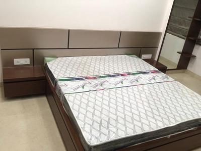 Bedroom Image of 2000 Sq.ft 3 BHK Apartment / Flat for rent in Felicity Roongtas Aventura, Ghati Karolan Jaipur for Rs. 50000