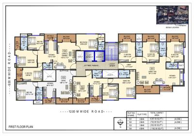 Image of 1818 Sq.ft 3 BHK Apartment / Flat for sale in Vishwam Nandadevi CHSL, Kothrud, Pune for Rs. 26000000