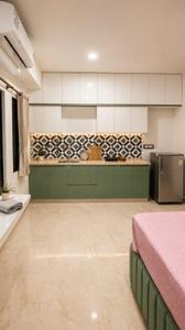 Bedroom Image of 575 Sq.ft 1 BHK Apartment / Flat for rent in Thanisandra Bengaluru for Rs. 23000