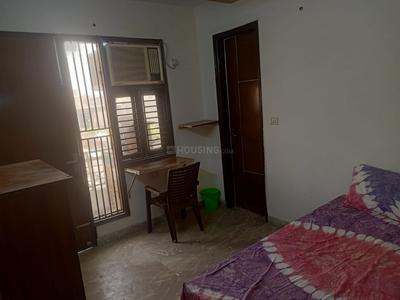 Bedroom Image of 411 Sq.ft 1 BHK Independent House for rent in Tilak Nagar New Delhi for Rs. 5500