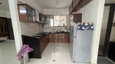 Kitchen Image of 1050 Sq.ft 2.5 BHK Apartment / Flat for rent in Akshay Tower, Wakad Pune for Rs. 41000