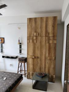 Bedroom Image of 1106 Sq.ft 2 BHK Apartment / Flat for rent in Orchid Blues, Shela Ahmedabad for Rs. 20000