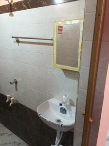 Bathroom Image of 400 Sq.ft 1 BHK Independent House for rent in Teghoria Kolkata for Rs. 10000