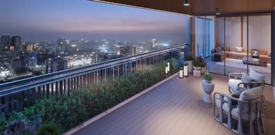 Balcony Image of 2237 Sq.ft 4 BHK Apartment / Flat for sale in Bodakdev Ahmedabad for Rs. 38700000