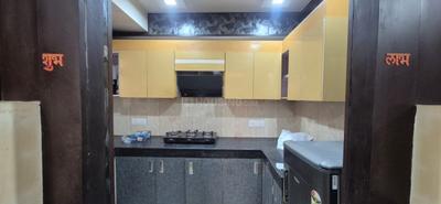 Kitchen Image of 1580 Sq.ft 3 BHK Apartment / Flat for rent in Viraj BBD Green City Sunbreeze 1, Semra Lucknow for Rs. 35000