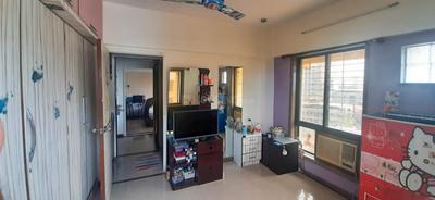 Bedroom Image of 1200 Sq.ft 2 BHK Apartment / Flat for rent in Kopar Khairane Navi Mumbai for Rs. 50000