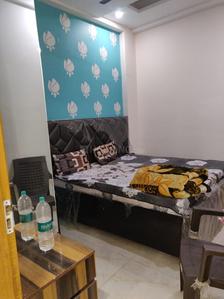 Bedroom Image of 650 Sq.ft 1 BHK Apartment / Flat for rent in Indirapuram Ghaziabad for Rs. 20000