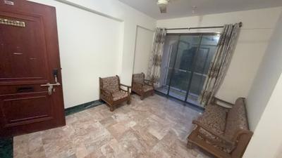 Living Room Image of 800 Sq.ft 1 BHK Apartment / Flat for rent in Hiranandani Canosa, Hiranandani Estate Thane for Rs. 30000