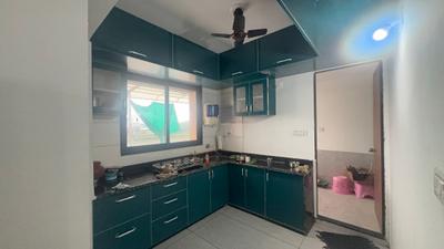 Kitchen Image of 1800 Sq.ft 3 BHK Apartment / Flat for rent in Shreeji Skyline 2, New Maninagar Ahmedabad for Rs. 20000