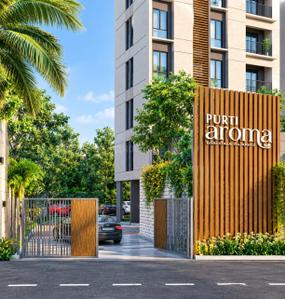Image of 876 Sq.ft 3 BHK Apartment / Flat for sale in Purti Aroma, Rajarhat, Kolkata for Rs. 9500000