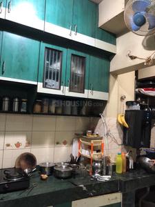 Kitchen Image of 1338 Sq.ft 3 BHK Apartment / Flat for sale in Merlin River View, Watganj Kolkata for Rs. 15000000